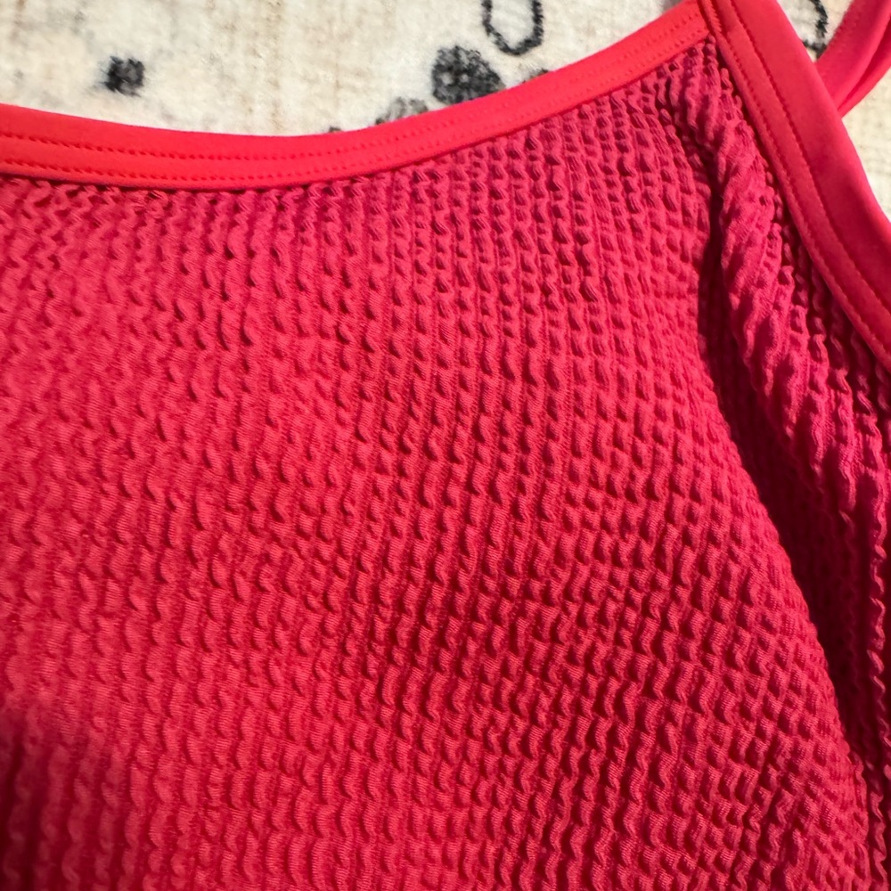 Abercrombie & Fitch Curve Love Ribbed Underwire Bikini Top - Picture 3 of 4